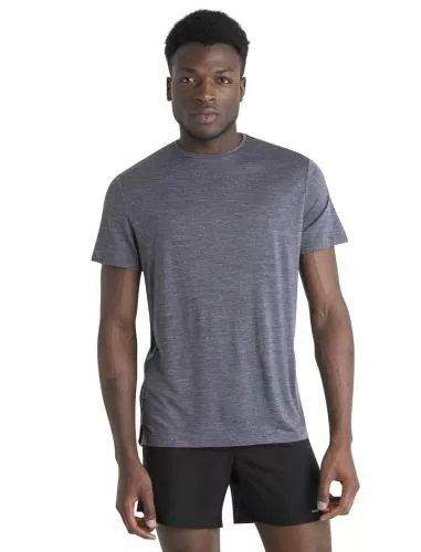Icebreaker Men Merino 125 Cool-Lite Sphere III SS Tee - midnight navy hthr