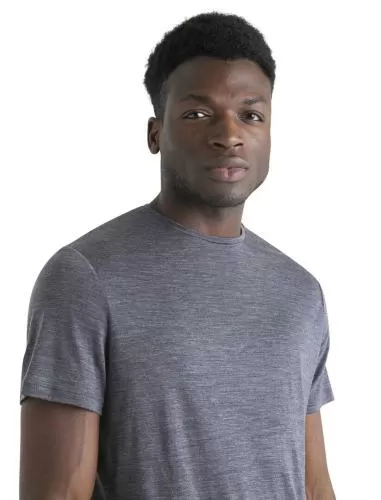 Icebreaker Men Merino 125 Cool-Lite Sphere III SS Tee - midnight navy hthr