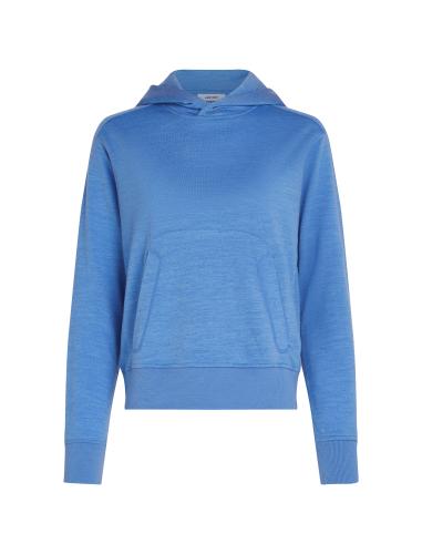 Icebreaker Women Merino Mer Crush II LS Hoodie - baja (Grösse: S)