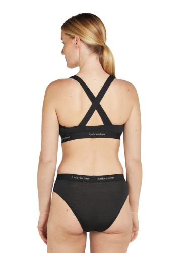 Icebreaker Women Merino Mer 125 Cool-Lite Sprite Hipster - black