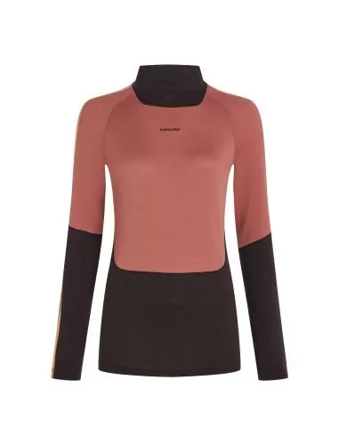 Icebreaker Women Merino 200 Oasis Sonebula LS High Neck - bitterswee