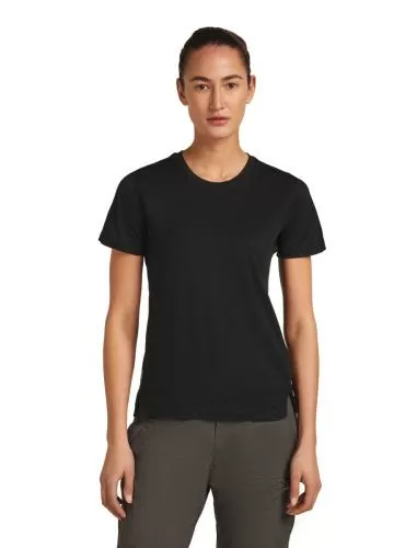 Icebreaker Women 150 MerinoFine Ace SS Tee - black