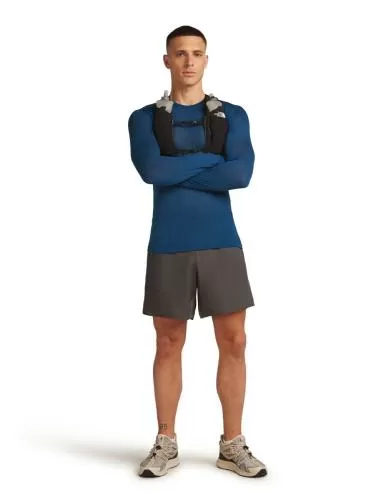 Icebreaker Men Merino Blend 75 Cool-Lite Featherlight LS Crewe - atlantis