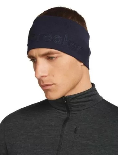Icebreaker Unisex Merino 260 Tech Headband - midnight navy