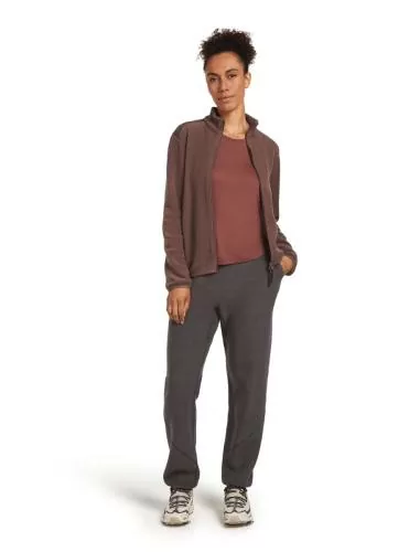 Icebreaker Women Merino Blend 800 RealFleece Classic Pile LS Zip - carob