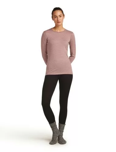 Icebreaker Women Merino 200 Oasis LS Crewe - summit