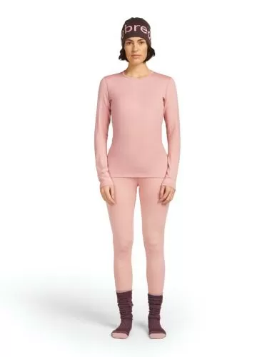 Icebreaker Women Merino 260 Tech LS Crewe - blush