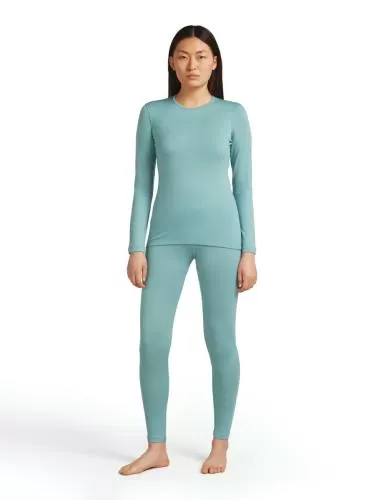 Icebreaker Women Merino 260 Tech LS Crewe - hydro