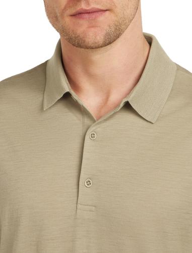 Icebreaker Men Merino 150 Tech Lite SS Polo - flagstone