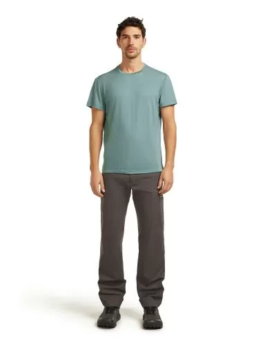 Icebreaker Men Merino Blend Core SS Tee - blue ash