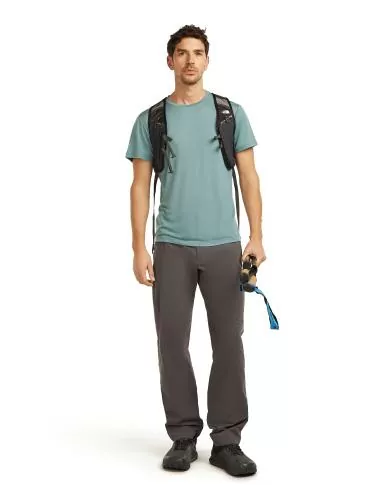 Icebreaker Men Merino Blend Core SS Tee - blue ash