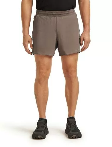 Icebreaker Men Merino Blend 125 ZoneKnit Speed 6" Shorts - porcini