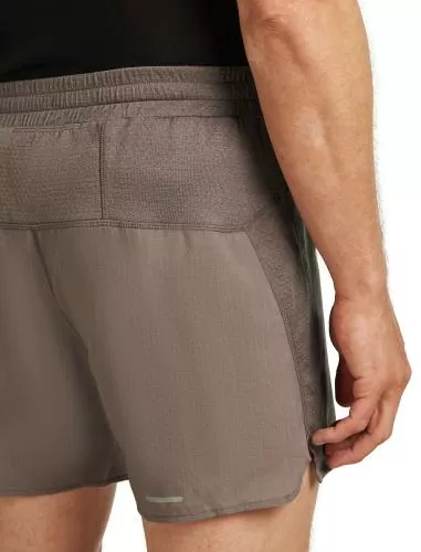 Icebreaker Men Merino Blend 125 ZoneKnit Speed 6" Shorts - porcini
