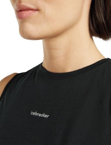 Icebreaker Women Merino Blend 125 Cool-Lite Speed Tank - black