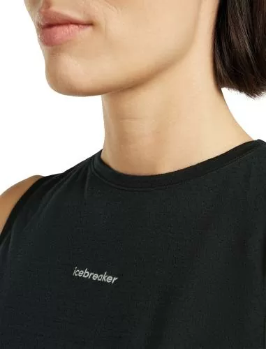 Icebreaker Women Merino Blend 125 Cool-Lite Speed Tank - black