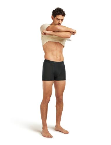 Icebreaker Men Merino Blend 125 ZoneKnit Boxers - black