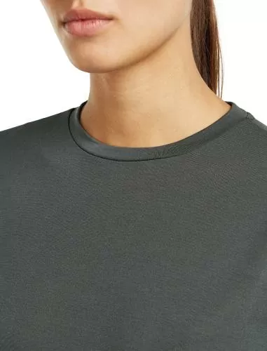 Icebreaker Women Merino Blend Core SS Tee Panax - obsidian