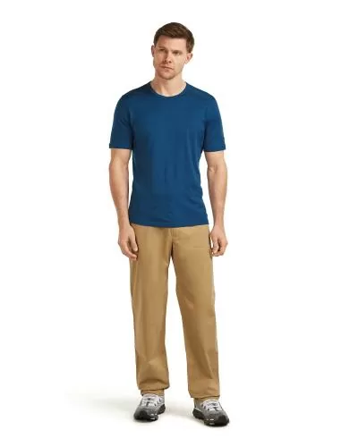 Icebreaker Men Merino 200 Oasis SS Crewe - atlantis