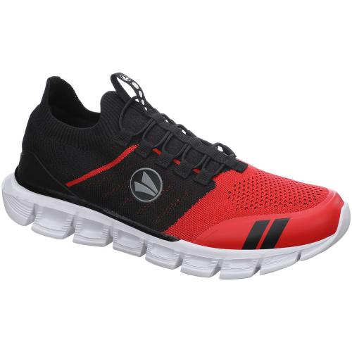 Jako Sneaker Premium Knit - schwarz/rot (Grösse: 41)