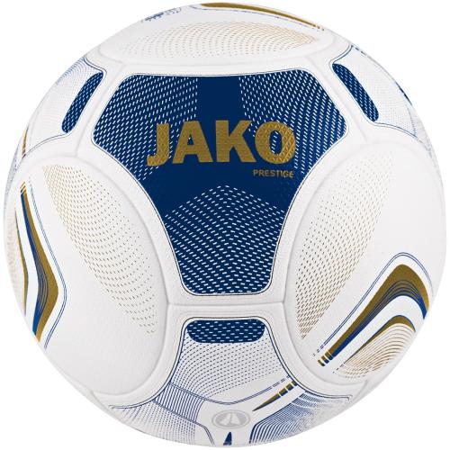 Einzelstück Jako Spielball Prestige - weiß/navy/gold (Grösse: 5)