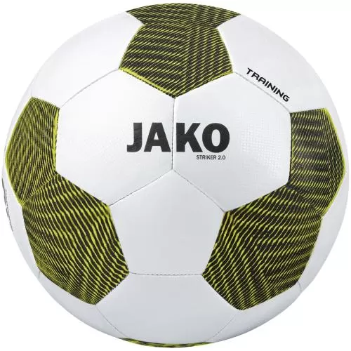 Jako Training Ball Striker 2.0 - white/black/soft yellow