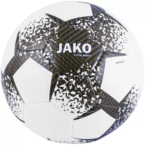 Jako Matchball Futsal - white/navy/gold