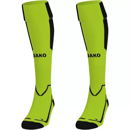 Jako Stutzenstrumpf Lazio - neongrün/schwarz