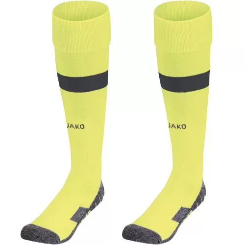 Jako Socks Boca - bright yellow/anthracite