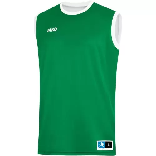 Jako Children Reversible Jersey Change 2.0 - sport green/white