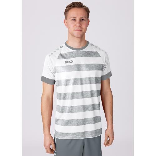 Jako Jersey Celtic Melange S/S - white/stone grey