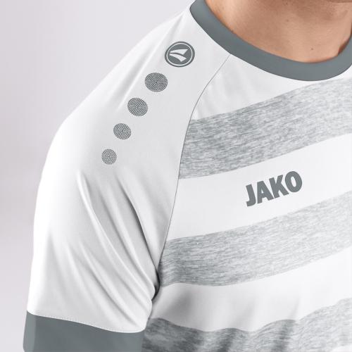 Jako Jersey Celtic Melange S/S - white/stone grey