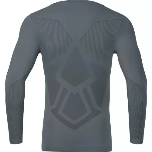 Jako Longsleeve Comfort 2.0 - steingrau