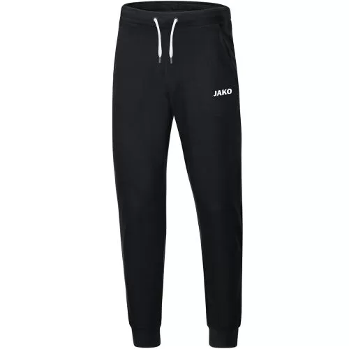 Jako Children Jogging Trousers Base With Cuffs - black