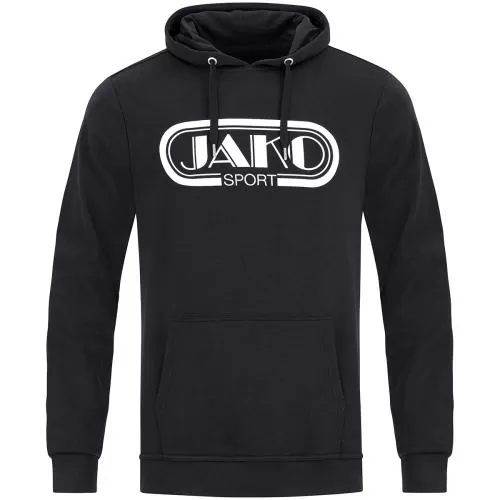 Jako Hooded Sweater Retro - black