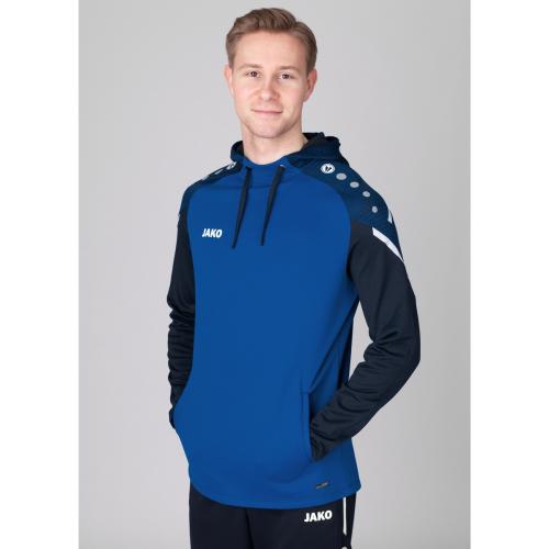 Jako Children Hooded Sweater Performance - royal/seablue