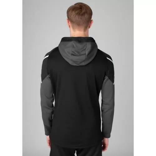 Jako Hooded Sweater Performance - black/anthra light