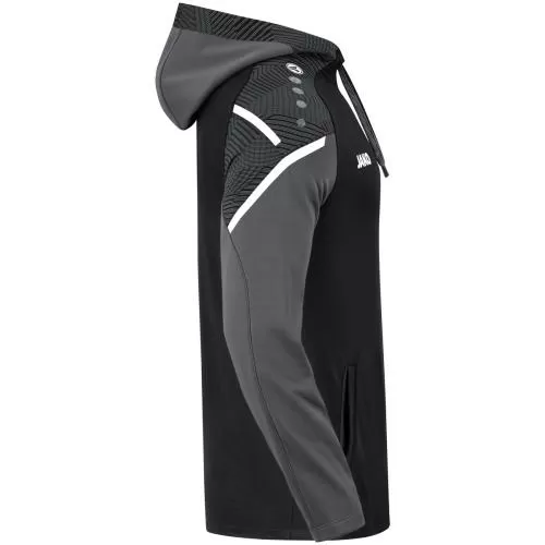 Jako Hooded Sweater Performance - black/anthra light