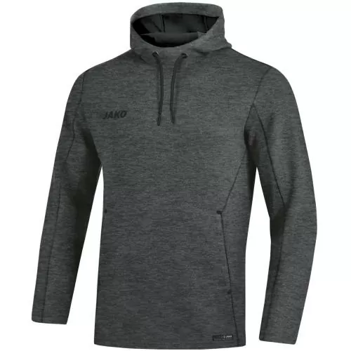 Jako Hooded Sweater Premium Basics - anthracite melange