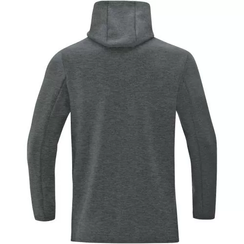 Jako Hooded Sweater Premium Basics - anthracite melange