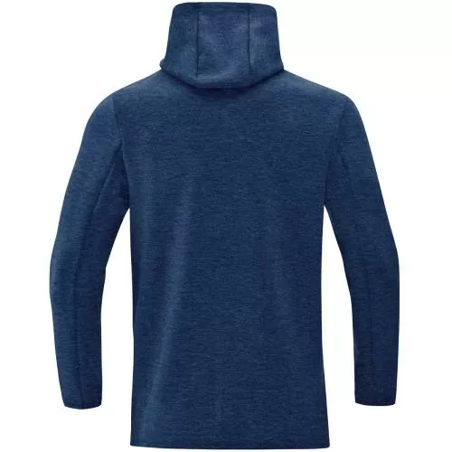 Jako Hooded Sweater Premium Basics - seablue melange