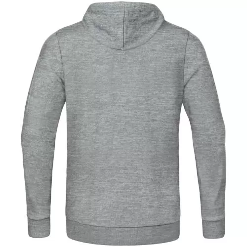 Jako Children Hooded Sweater Base - light grey melange