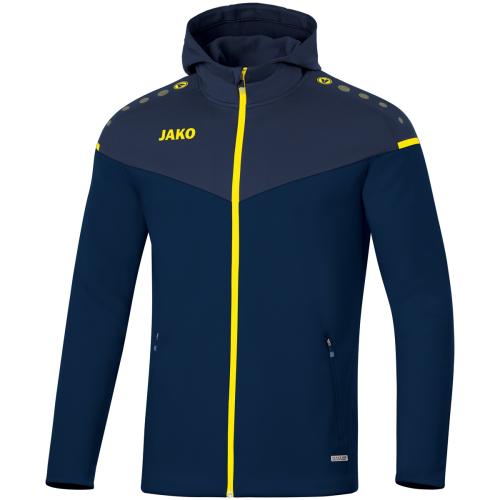 Jako Kapuzenjacke Champ 2.0 - marine/darkblue/neongelb