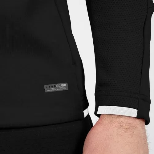 Jako Kinder Trainingsjacke Challenge mit Kapuze - schwarz/weiß