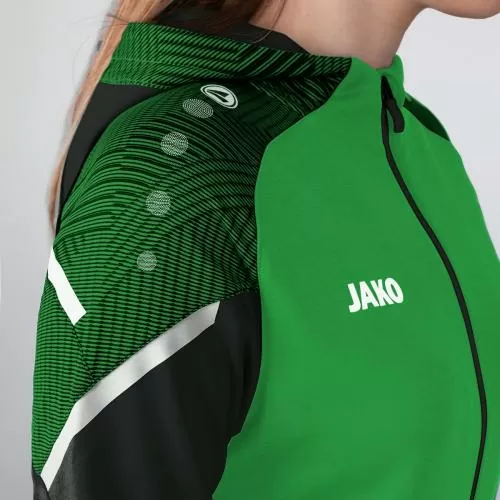 Jako Kapuzenjacke Performance - soft green/schwarz