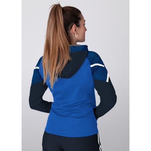 Jako Children Hooded Jacket Performance - royal/seablue
