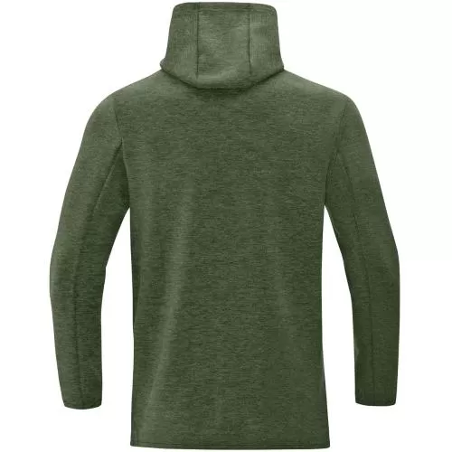 Jako Kapuzenjacke Premium Basics - khaki meliert