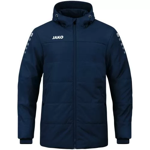 Jako Coachjacke Team mit Kapuze - marine