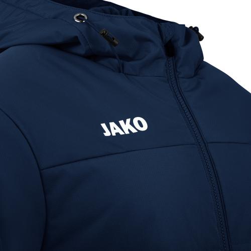 Jako Children Coach Jacket Team With Hood - seablue