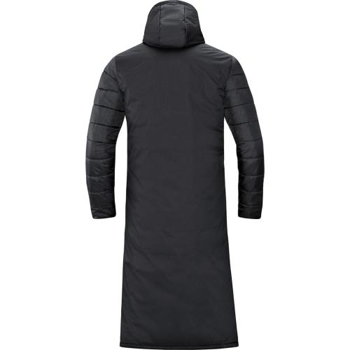 Jako Bench Coat Team - black