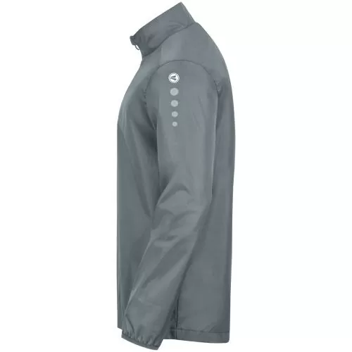 Jako Rain Zip Team - stone grey